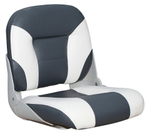 Сиденье типа "Sport low back", белое с серым (10253854)