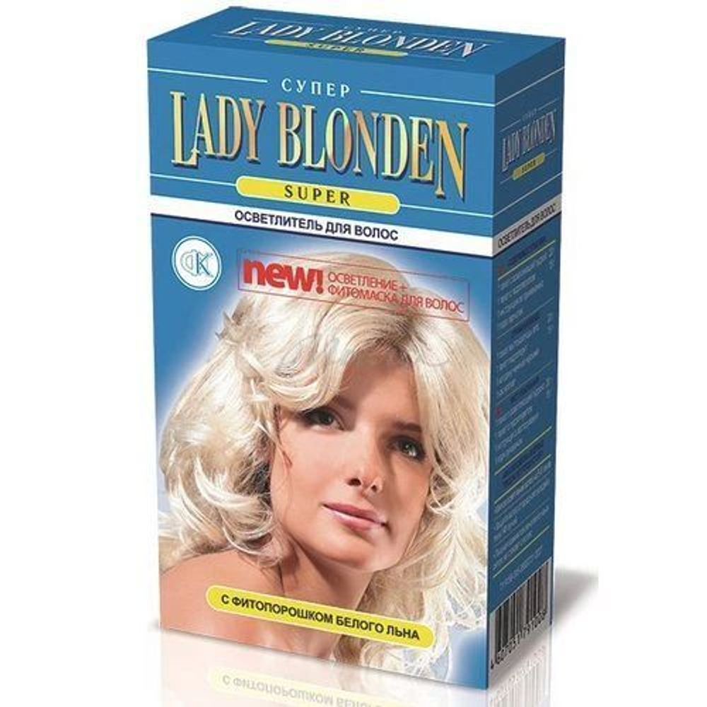 Фитокосметик Super Lady Blonden Осветлитель для волос 35г