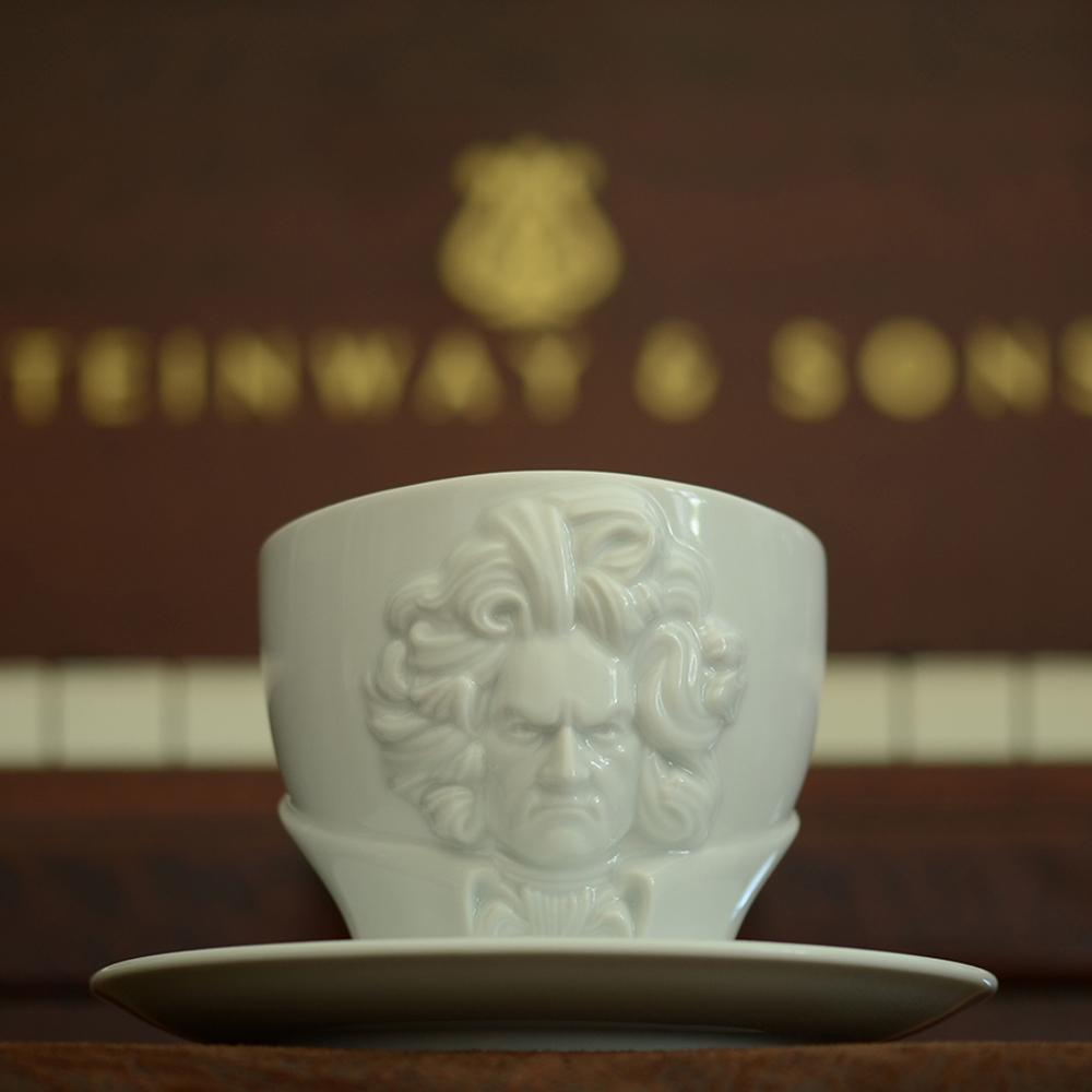 Чайная пара talent ludwig van beethoven, 260 мл, белая
