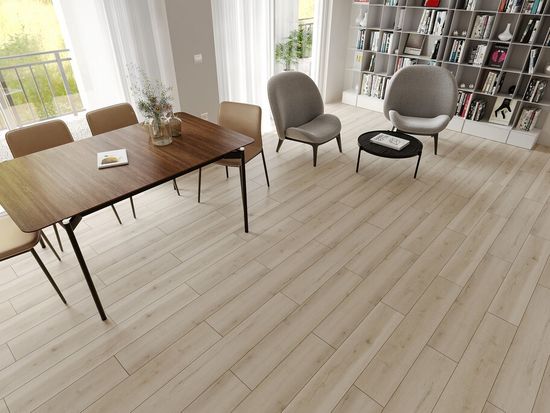 SPC ламинат Evofloor Home - Oak White (Дуб Белый)