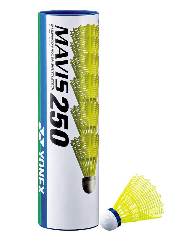 Пластиковые воланы YONEX MAVIS 250 скорость средняя синий