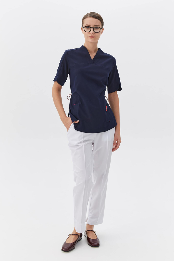 Топ медицинский женский Ньюлук, нэви