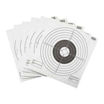 Мишени для пневматики 100 шт. / Мишень для стрельбы 14x14 см. / Мишень пристрелочная