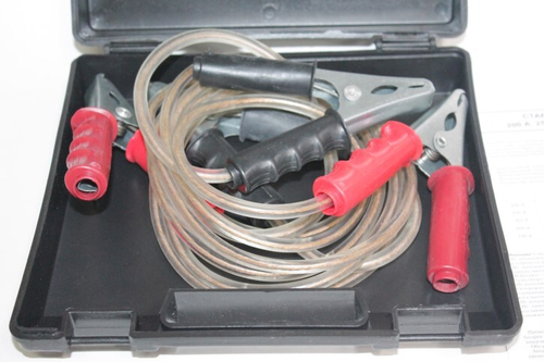 Провода прикуривателя /250 А/ 2 м в кейсе силикон (Сим-пласт)