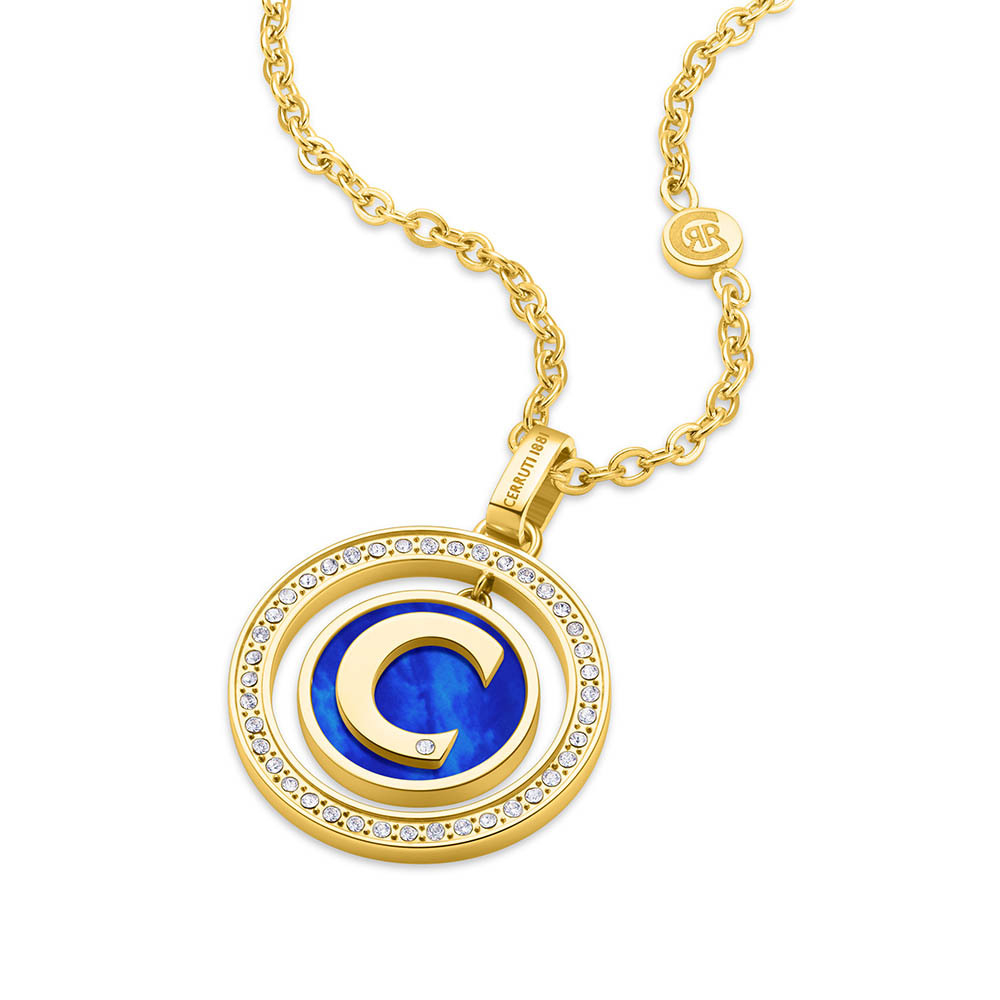 Подарочный комплект CERRUTI 1881: серьги, колье и браслет