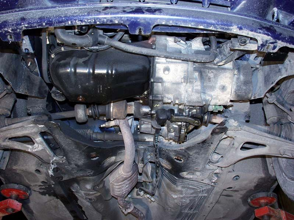 Защита картера и КПП Sheriff для Renault Twingo I 1993-2007 арт.18.0525