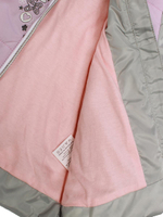 Куртка для девочек "Аглая" 26, 104р, лиловый/серебро