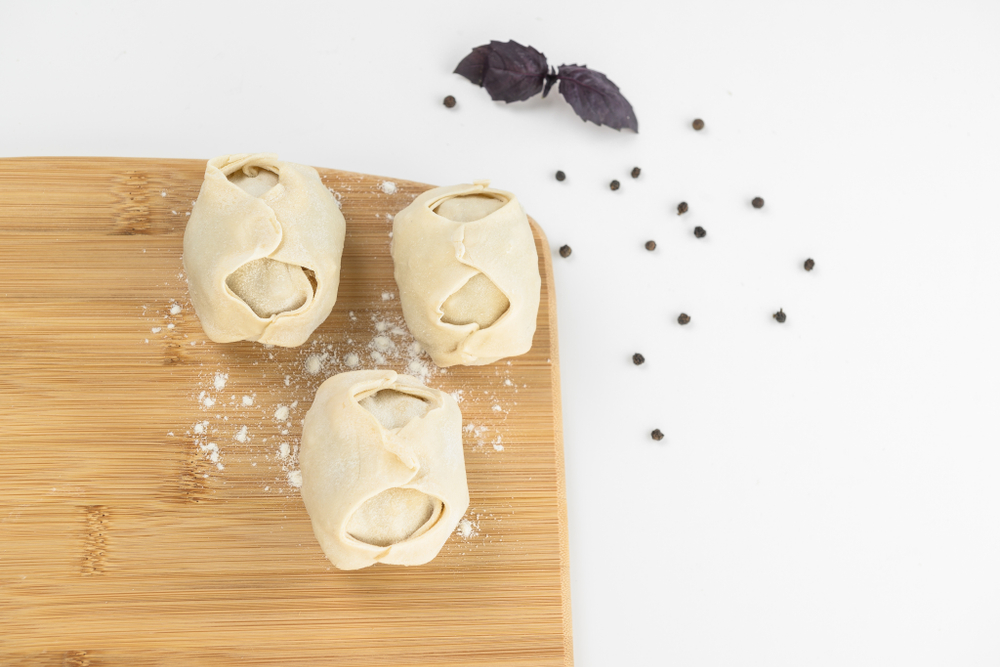 Манты из домашней индейки с картофелем, 500г