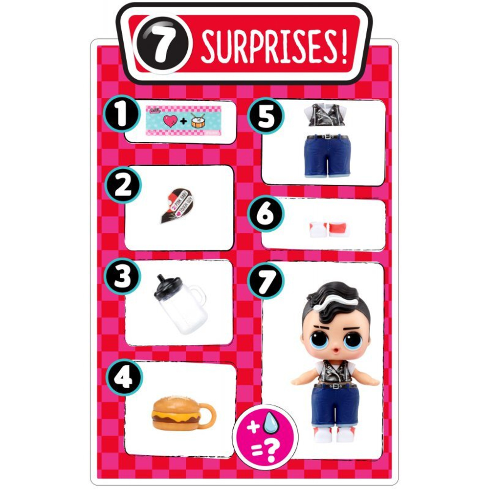 LOL SURPRISE - Кукла ЛОЛ Сюрприз Возлюбленные 2022 - Tough Guy (LOL BFF Sweethearts 2022 Doll Limited Edition Tough Guy)
