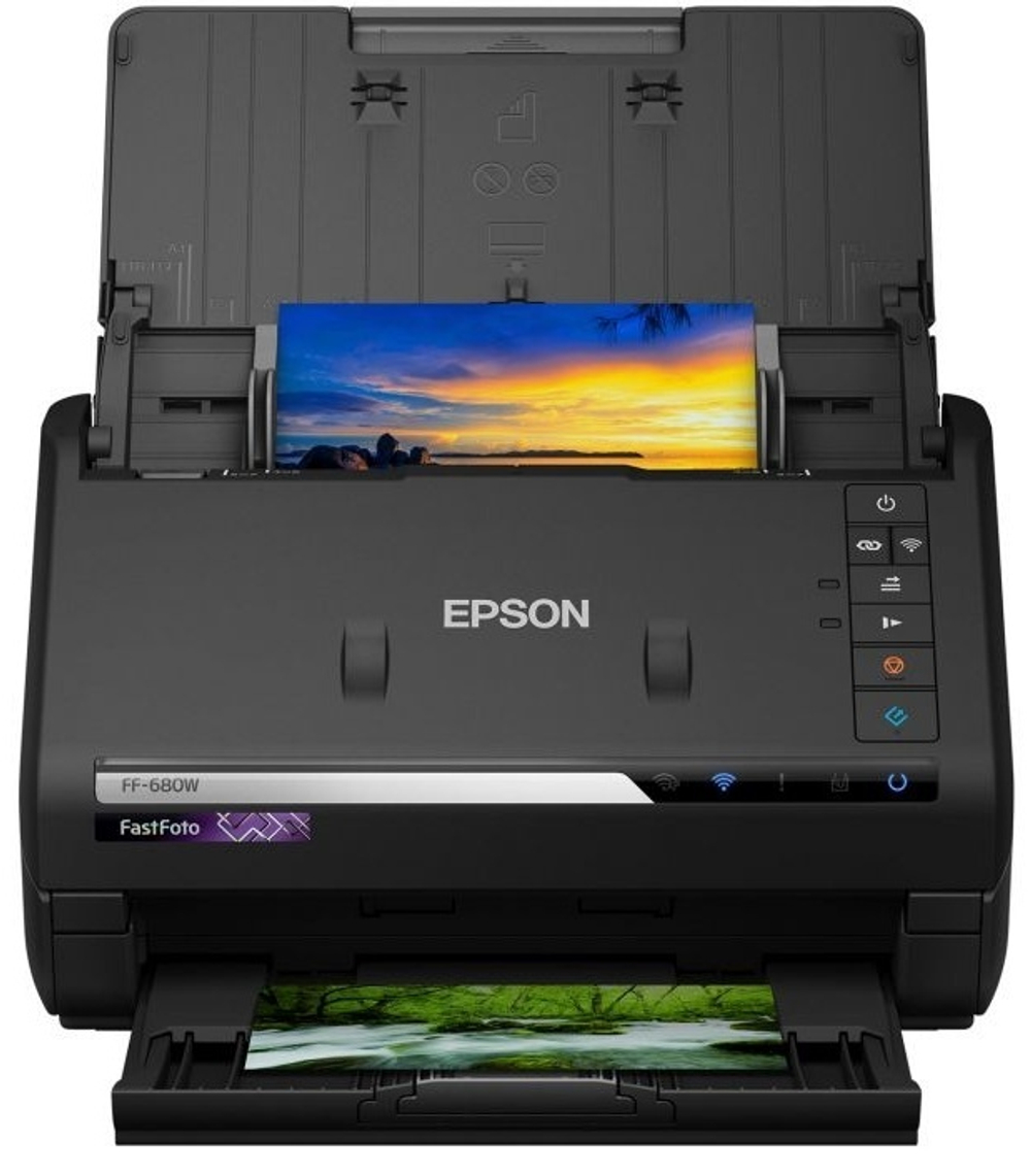 Сканер Epson FastFoto FF-680W B11B237401 черный