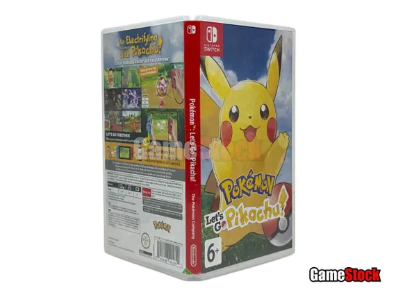 Pokemon: Let's Go Pikachu! (Nintendo Switch, Английская версия, Б/У)