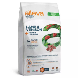 Alleva Holistic Adult Medium & Maxi с ягнёнком и олениной
