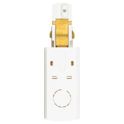 Ввод питания ЭРА STR-30-W-CN-PR типа PR для трехфазного шинопровода правый белый | Трехфазный шинопровод и аксессуары