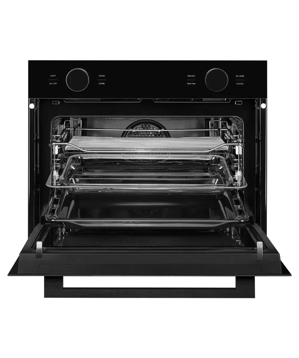 Духовой шкаф электрический с функцией СВЧ Kuppersberg KMW 612 Black
