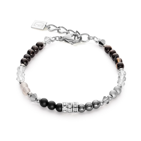 Браслет Coeur de Lion Black-Grey 6020/30-1312