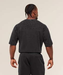 Футболка GYMSHARK Power Washed T-Shirt GS Black