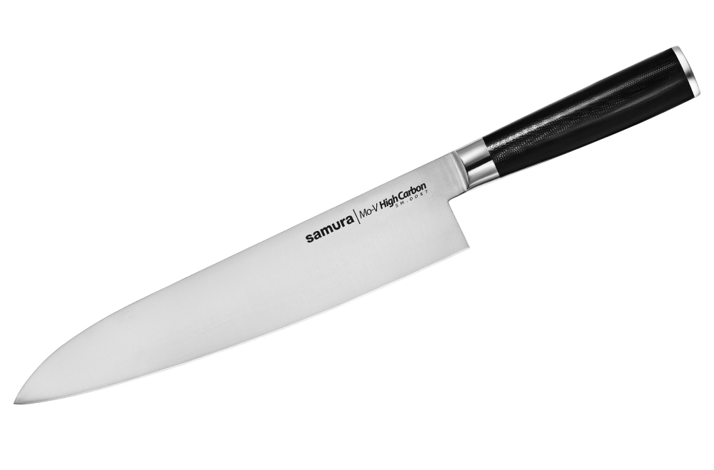 Кухонный нож "Samura Mo-V" гранд шеф 240 мм, G-10