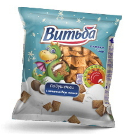 Подушечки с кокосом 150г. Витьба