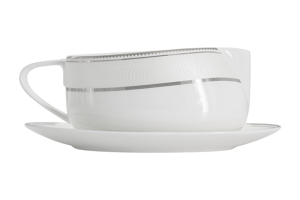 Обеденный сервиз Жемчуг 50 предметов на 12 персон Naomi