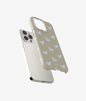 Чехол PONY (бежевый) для iPhone