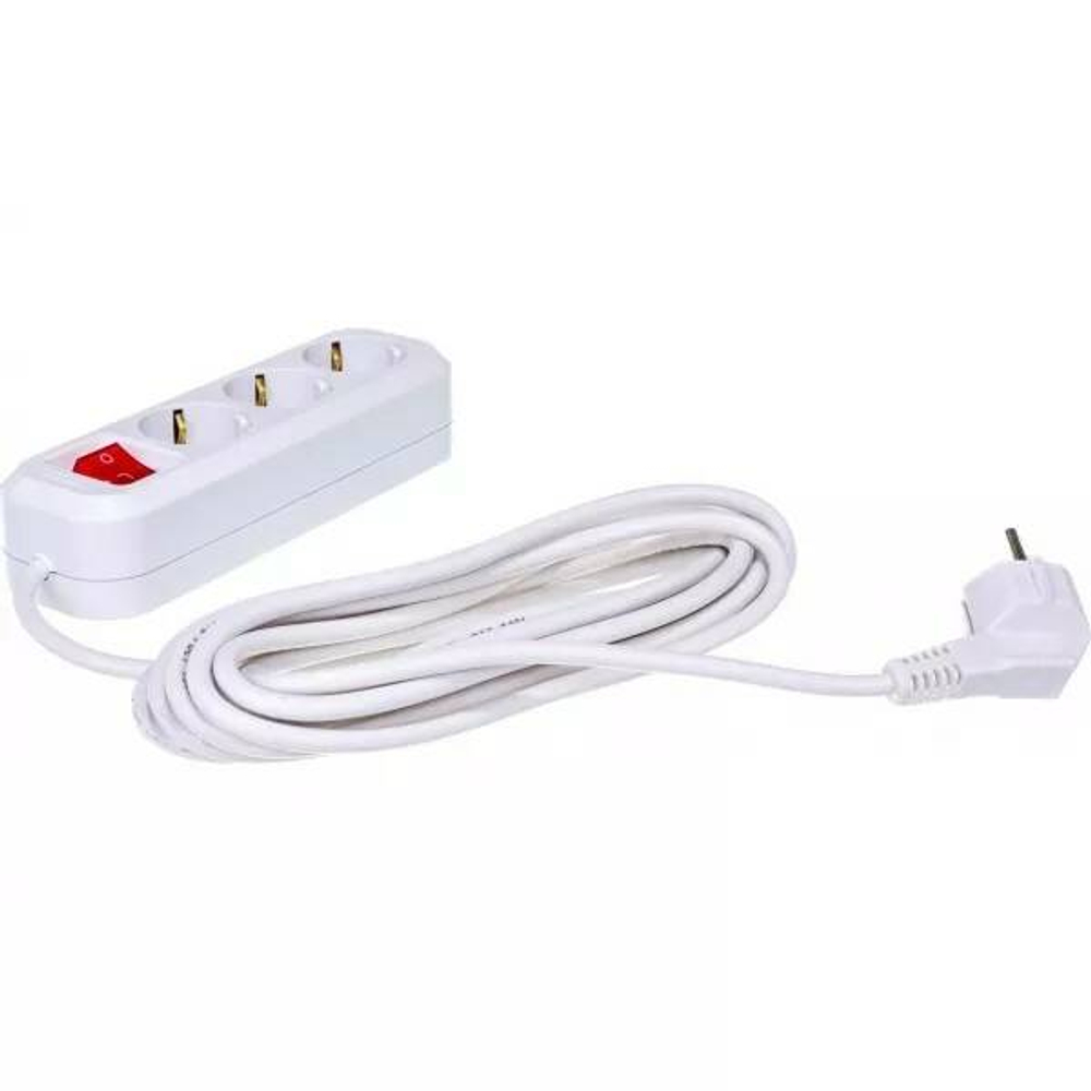 Удлинитель UNIVersal 3 гнезда 5м с заземлением