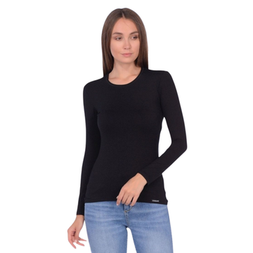 Женское термобелье лонгслив темно-серый Doreanse Thermalwear 8575