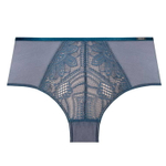 Трусики-слипы с высокой линией талии Daniela (Размер: S) (Цвет: грязно-синий)