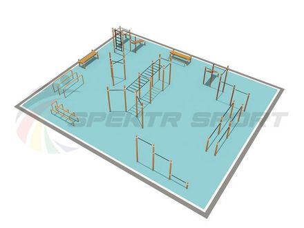 Районная площадка для Воркаут и GTO 2_76mm