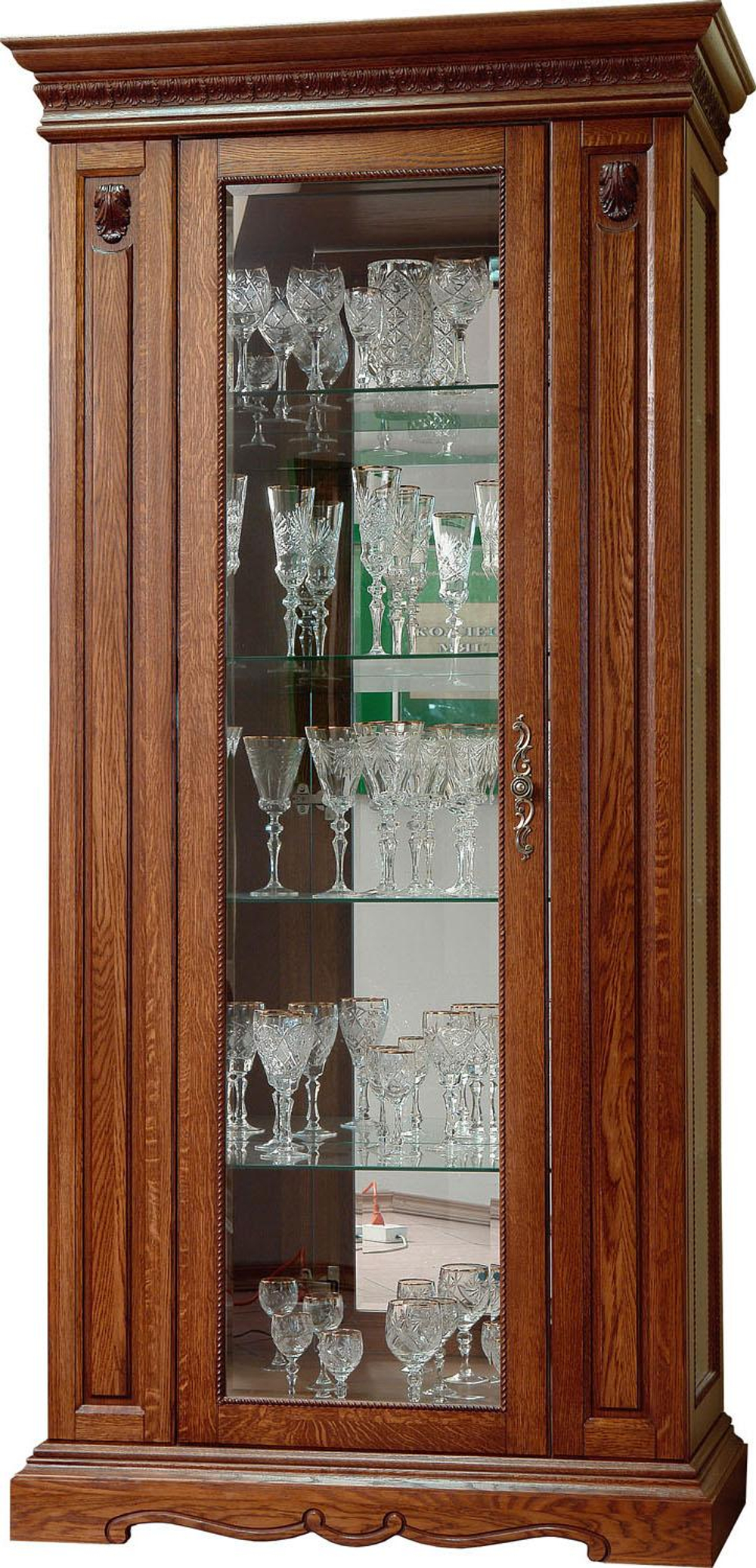 Шкаф с витриной «Милана 8» П4.265.0.08-01(265.08-01)