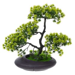GAEM Дерево искусственное "Бонсай", L30 W13 H29 см