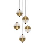 Подвесной светильник MD24022079-5A black/amber