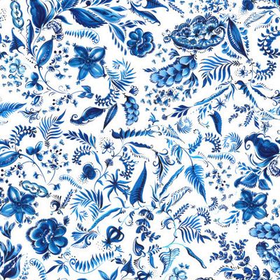 Синие узоры