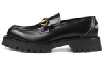 GUCCI Horsebit-detail Leather Loafers
