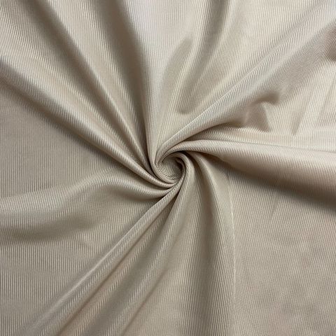 Подкладочная ткань трикотаж ш150см 100%пэ, цвет бежевый