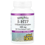 Natural Factors, Stress-Relax, 5-HTP, 100 мг, 120 капсул с медленным высвобождением
