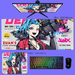 Большой коврик для мыши "Waifu" 90х40 см