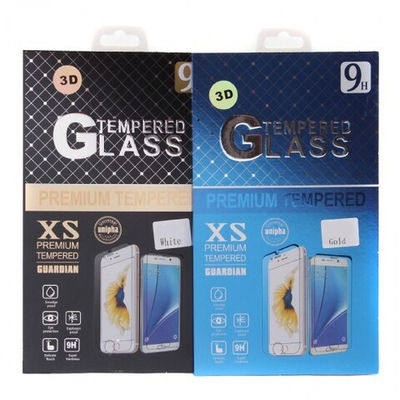 Защитное стекло для Samsung Galaxy A3 (2016) на полный экран, 009288 Золотой