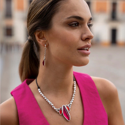 Серьги Ciclon LAGUNA NEGRA ROSA A241605-09