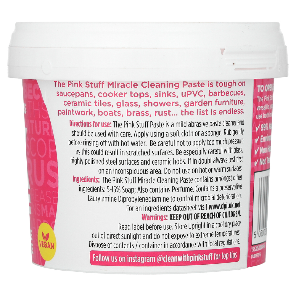 The Pink Stuff, The Miracle, очищающая паста, 500 г (17,6 унции)