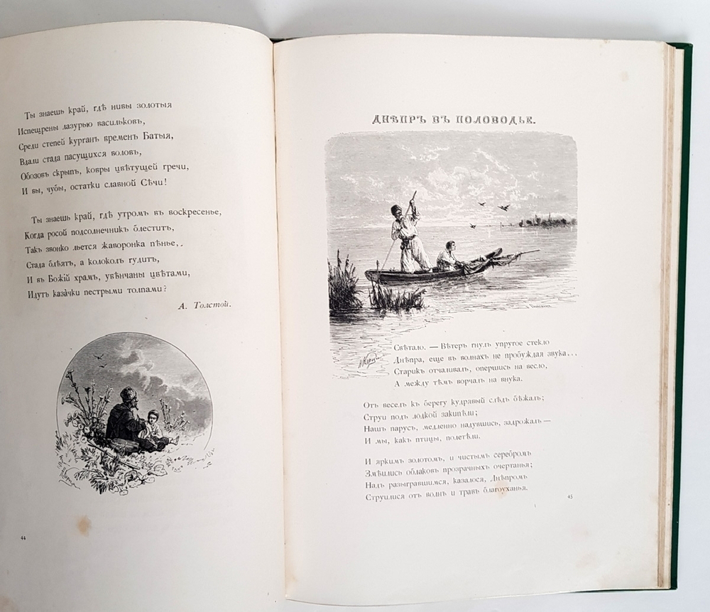 "Родные отголоски. Малорусская жизнь и природа". . 1881г. - антикварное издание