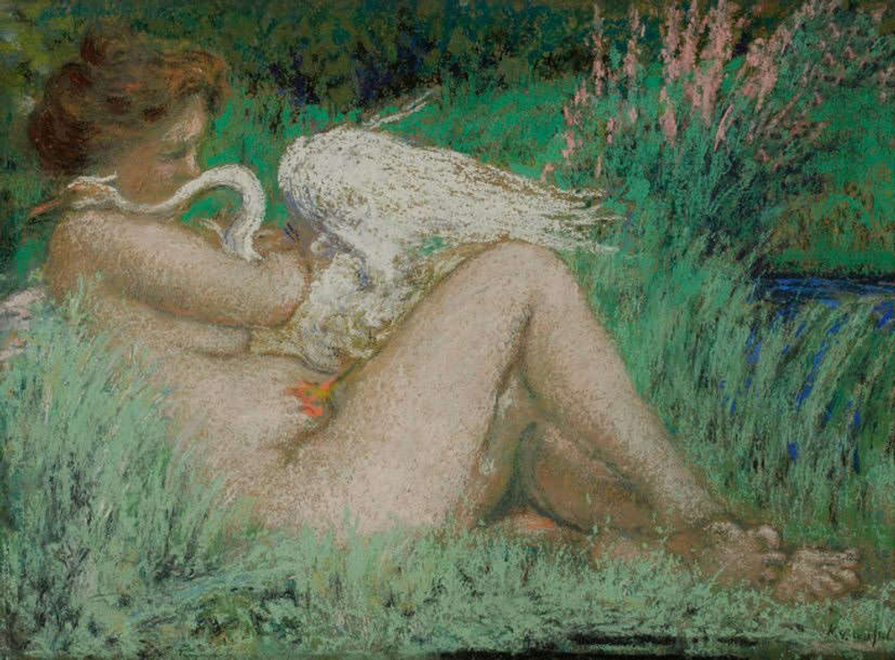 Ker-Xavier Roussel (1867-1944) - эротическое искусство французского художника