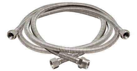 Подводка ГАЗ нерж., 1/2" х 250см., Г/Ш РОССИЯ