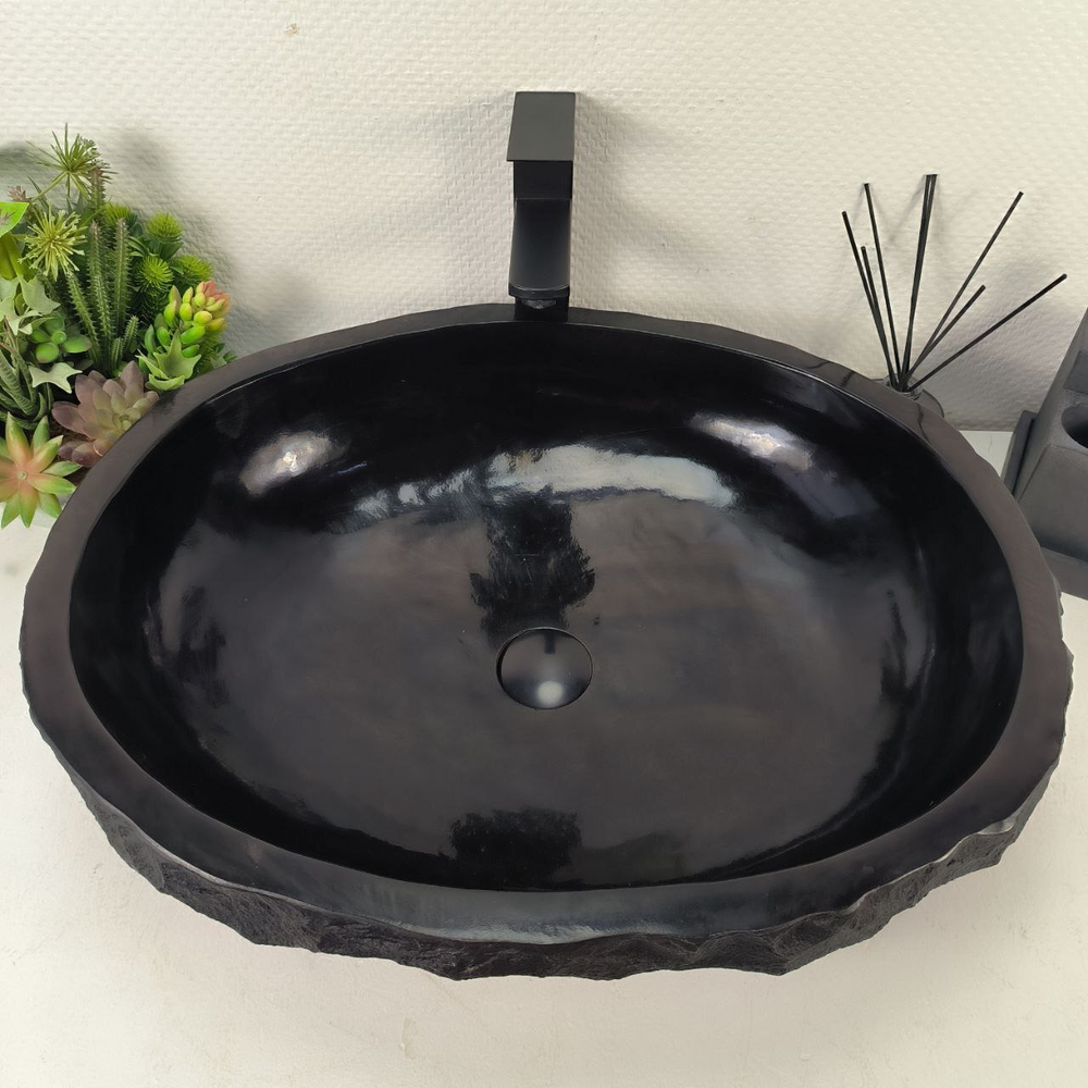 Раковина из андезита Erozy Black EA-65006 60*50*15 0044