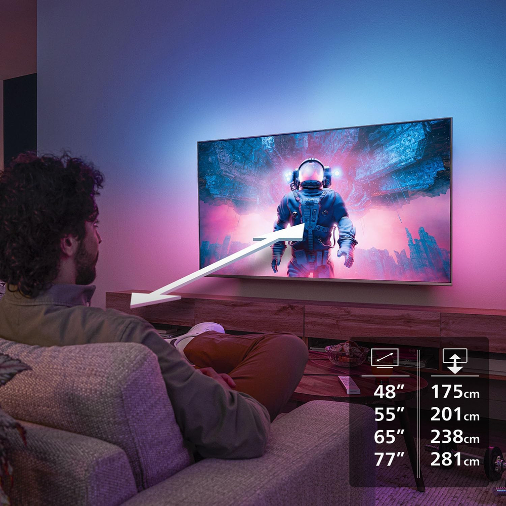 Телевизор Philips Ambilight 55OLED770