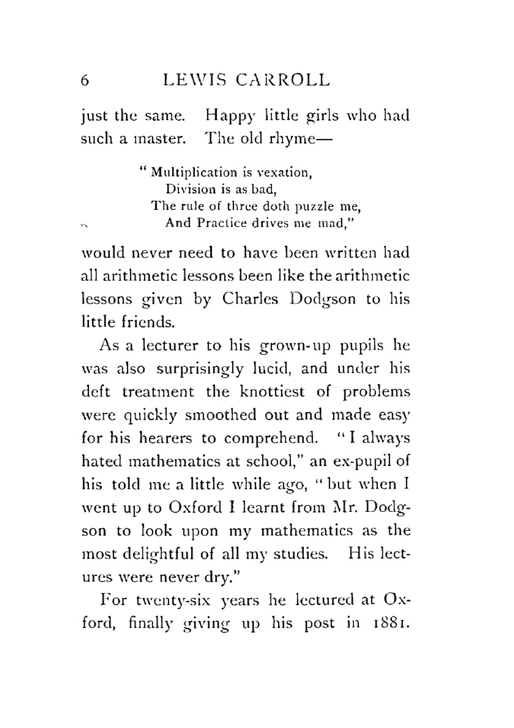 The story of Lewis Carroll | Isa Bowman