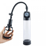 Вакуумная помпа с манометром + вагина (эрекционное кольцо в подарок)