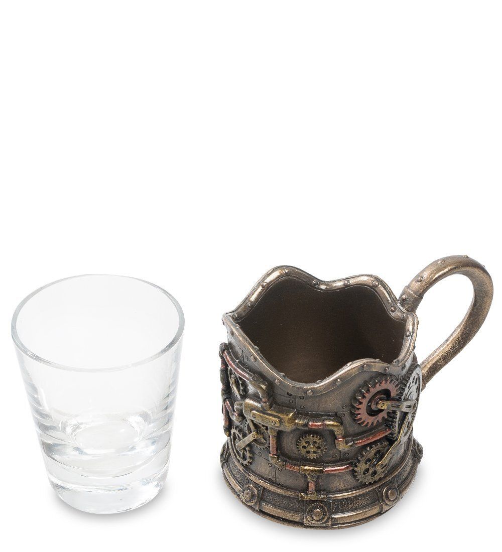 Veronese WS-276 Стакан с подстаканником в стиле Стимпанк
