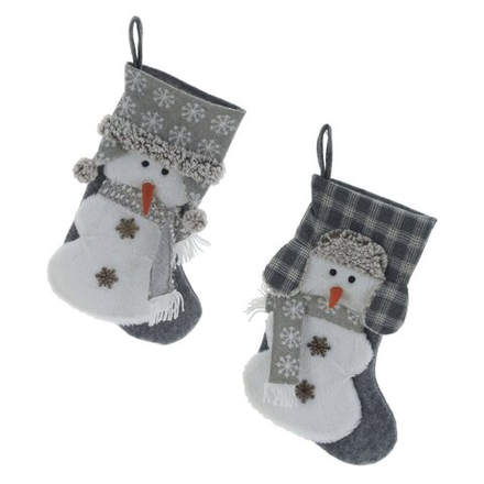 GAEM Носок для подарков "Снеговик", L30 W2 H44 см, 2в.