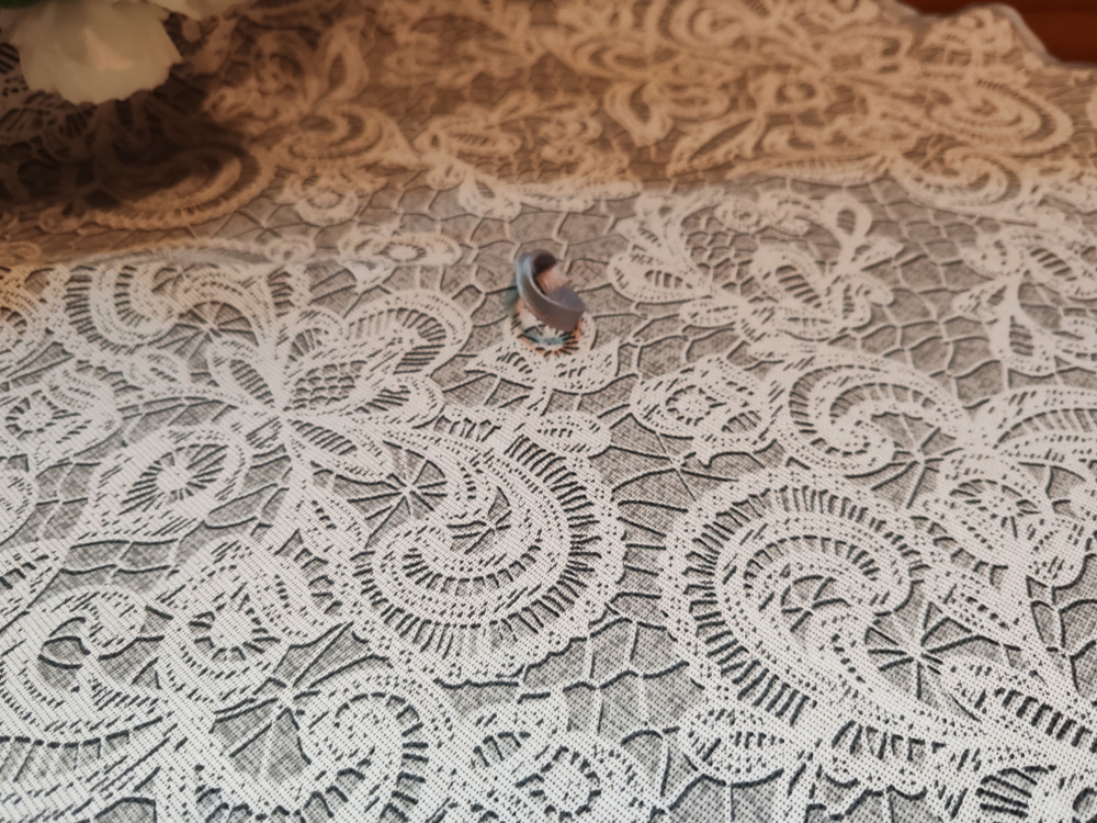 Полотенце кухонное, круглое, 2 шт, вафельное полотно