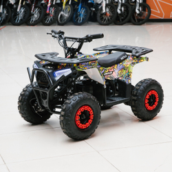 Детский электроквадроцикл MOTAX GRIZLIK MINI E1000 BW